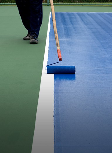 tennis courts installation