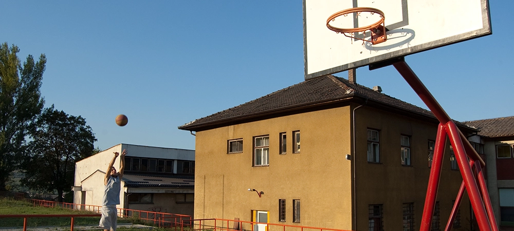 maintaining your home basketball court