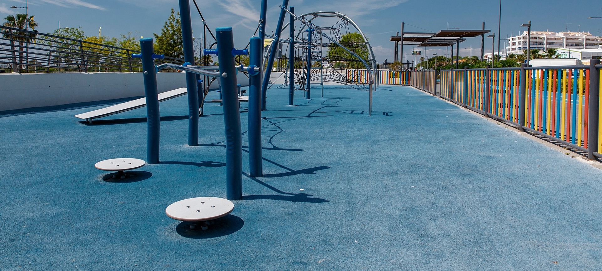playground surface installation