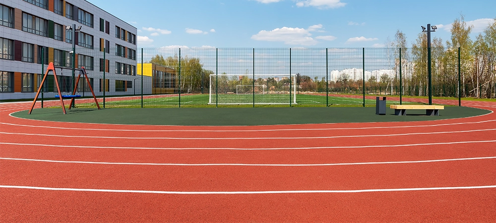 selecting a running track surface