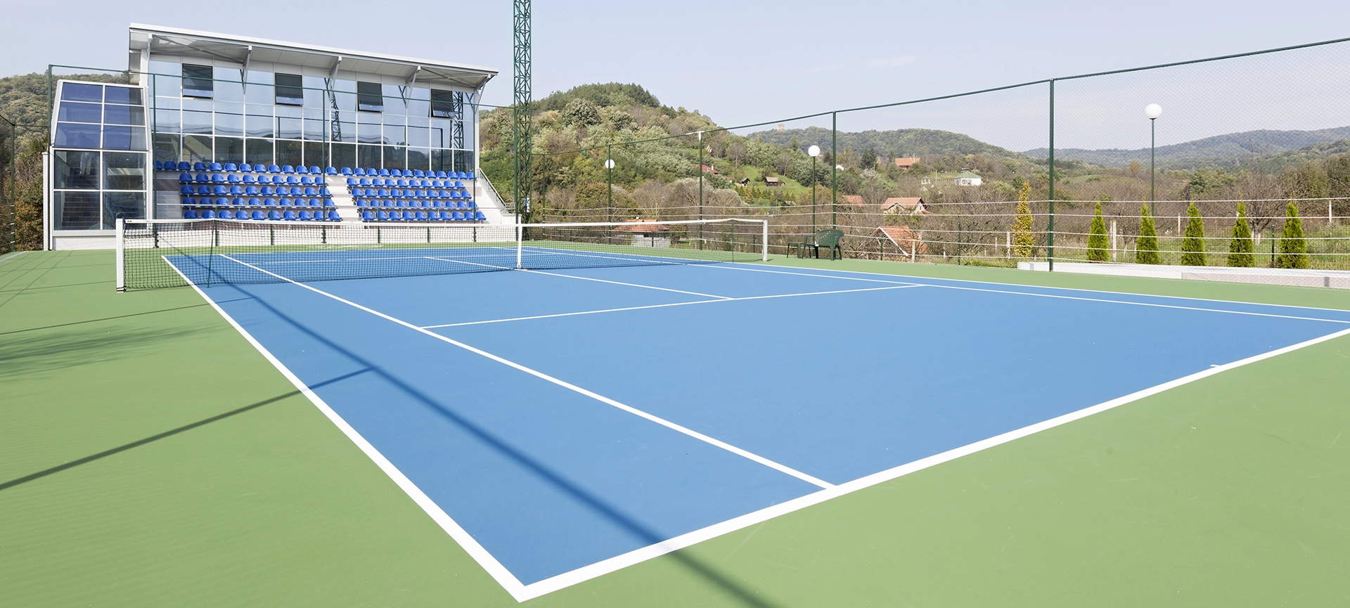 acrylic tennis court surfaces