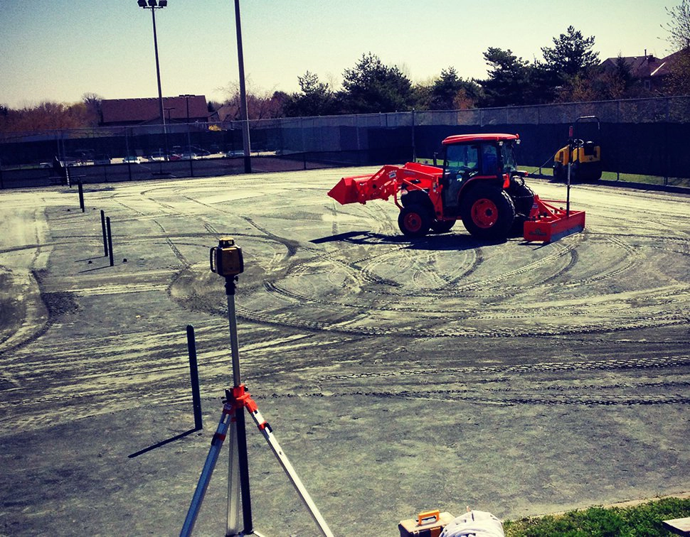 our sport and tennis court construction