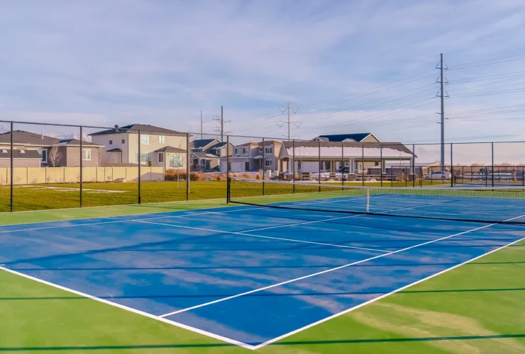 tennis court maintenance
