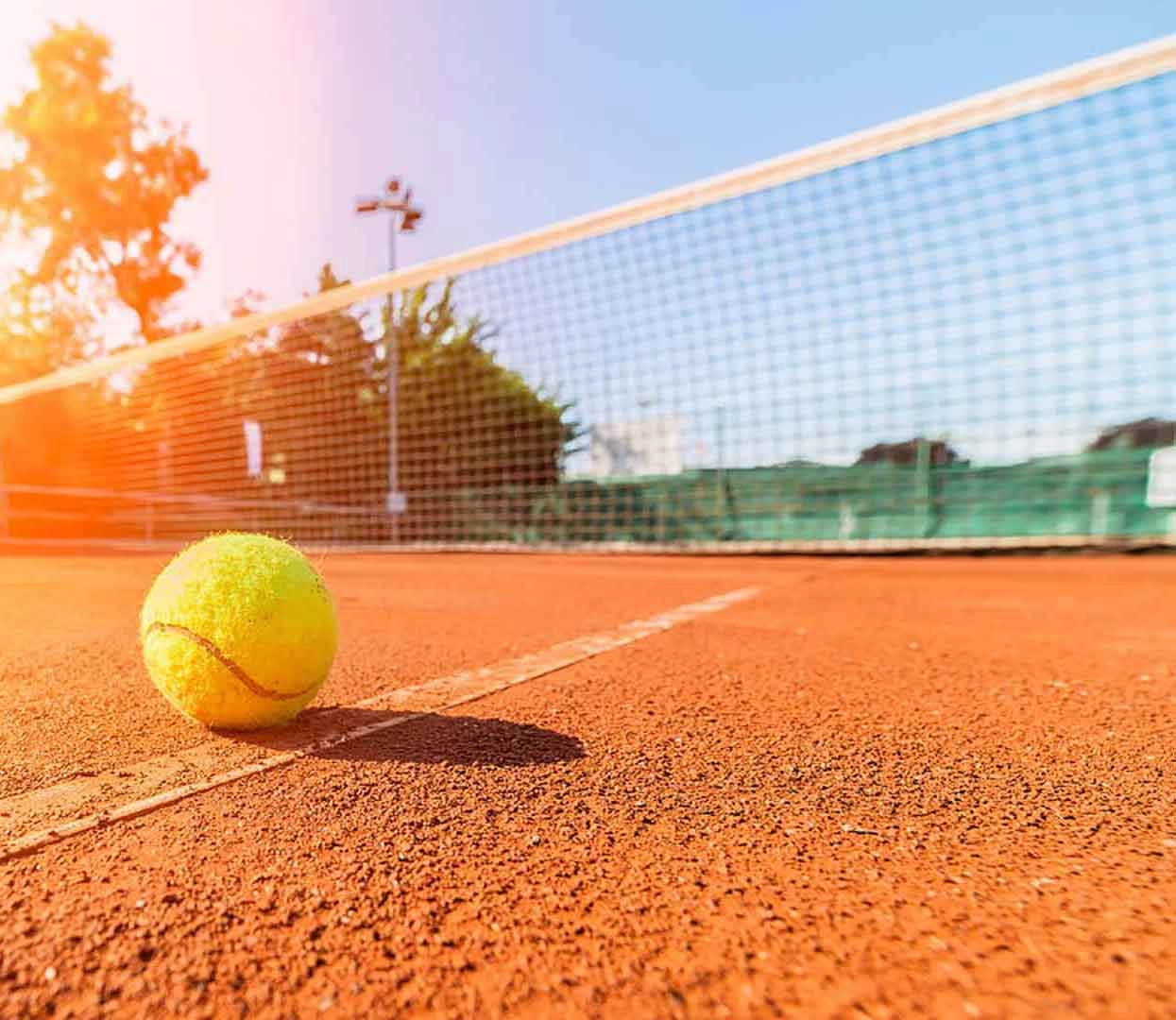 traditional clay court
