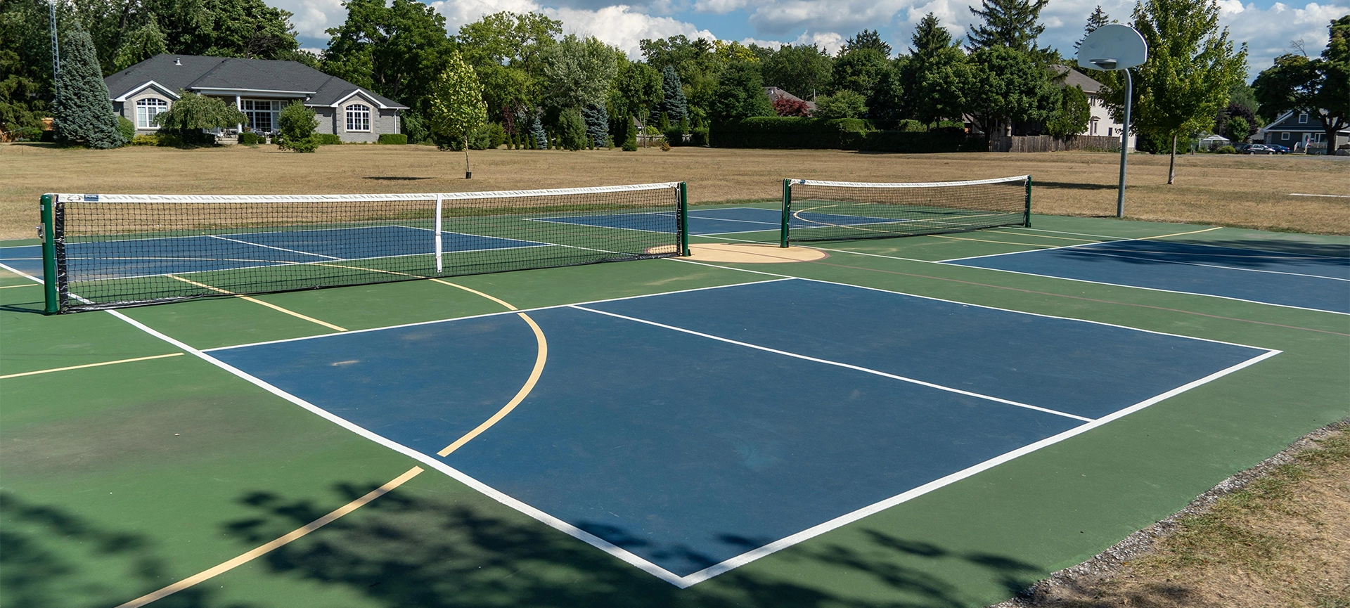 resurfacing your backyard pickleball court