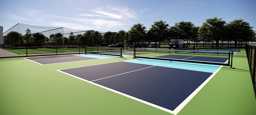 pickleball court customize