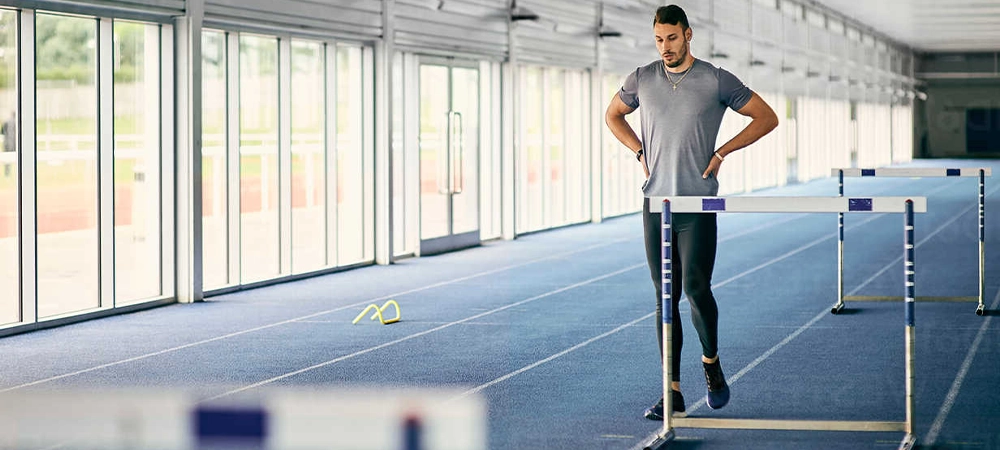 indoor running track