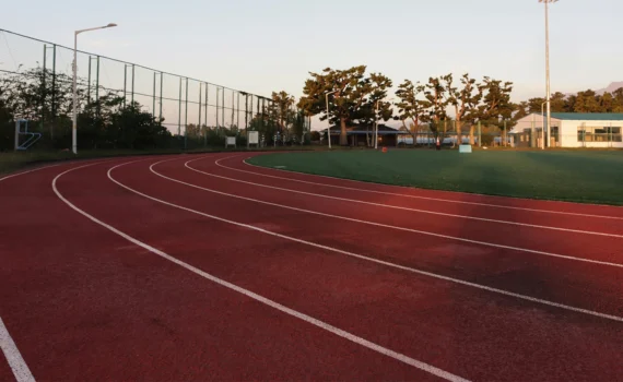 outdoor running track