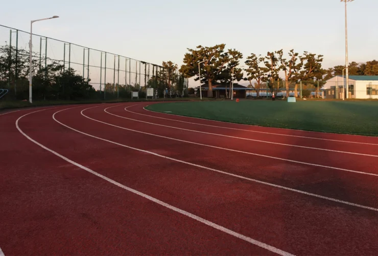 outdoor running track