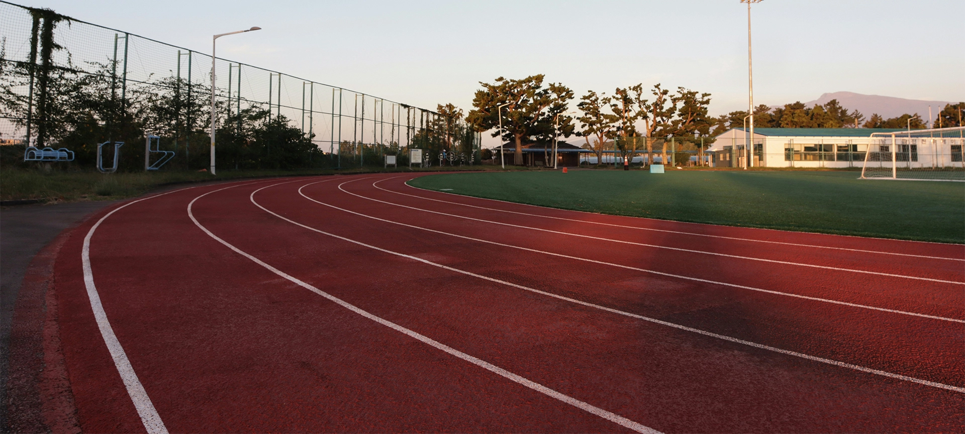 outdoor running track