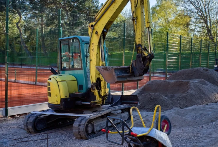 construction of sports court