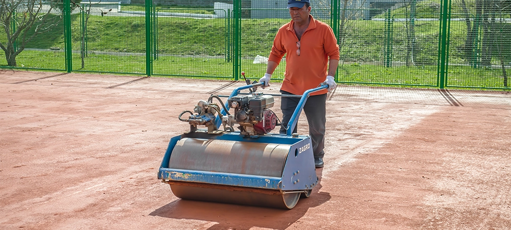 leveling of sport court