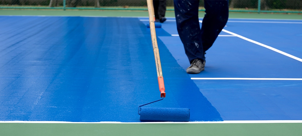 acrylic coatings of sport court