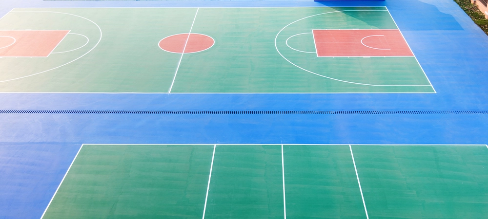 asphalt sports courts