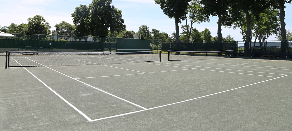 har-tru clay tennis court image