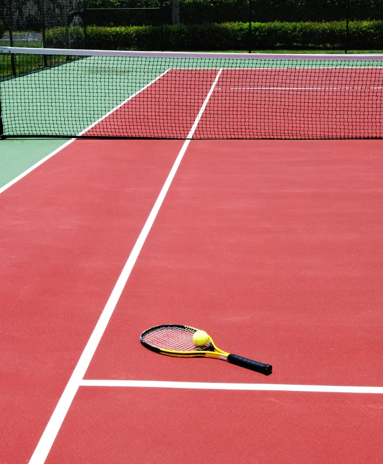 Tennis Court Surface Options in Woodbridge