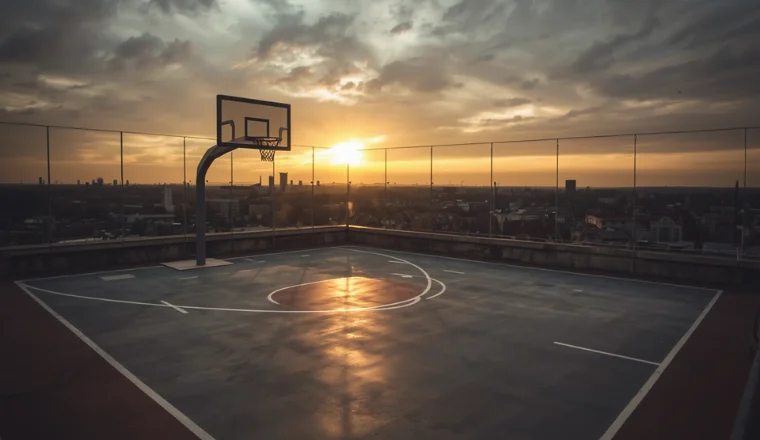 Timeline for Basketball Court Construction