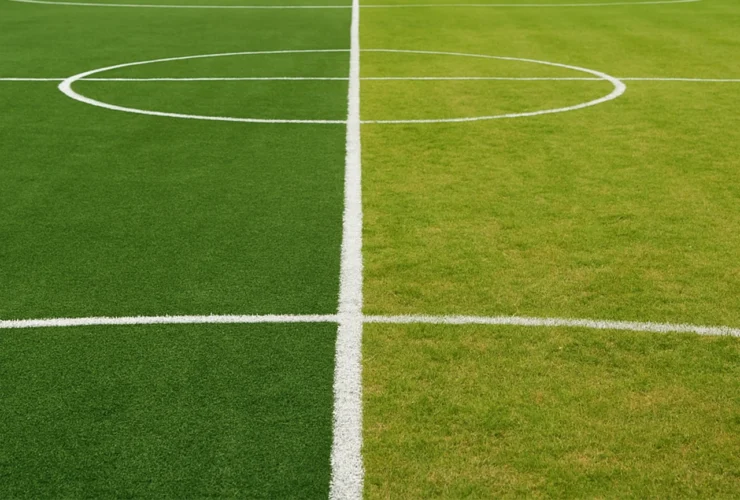 artificial turf vs natural grass